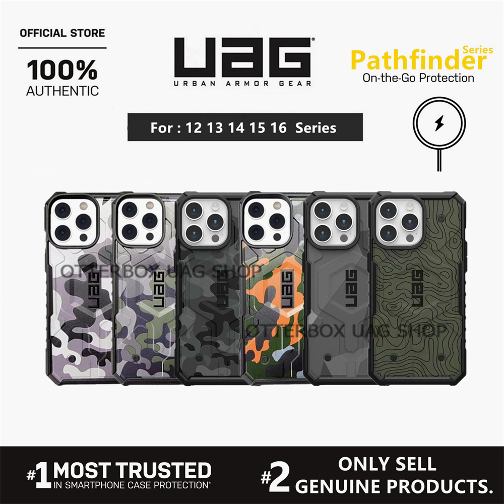 เคส UAG รุ่น Pathfinder SE Camouflage with Magnetic - iPhone 16 15 14 Pro Max / 16 15 14 Pro / 16 15 14 Plus / 13 12 Pro Max / 13 12 Pro / 13 12