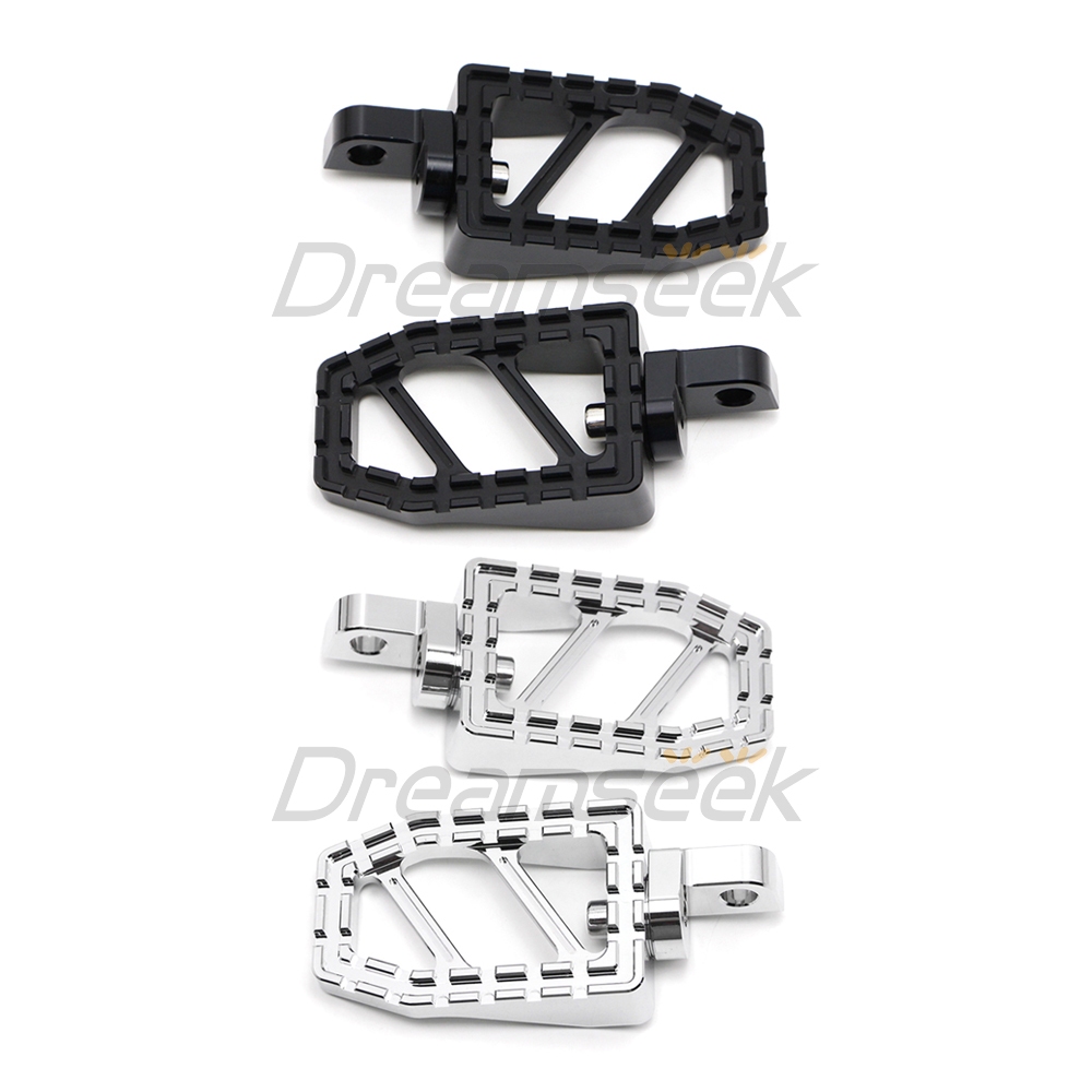 เท้าตอกหมุดเท้าเหยียบสําหรับ Harley Sportster XL883L XL1200X Softail FXSB FXSE รถจักรยานยนต์ Footpeg ส่วนที่เหลือเท้า CNC