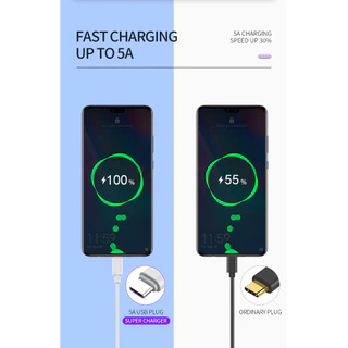 🔥🔥สายชาร์จเร็วแอนดรอยด์ สายชาร์จ5A ที่ชาร์จMicro USB/Android ยาว 0.3/1/1.5/2/3เมตร Super Fast Charging Cable สำหรับแอนดรอย