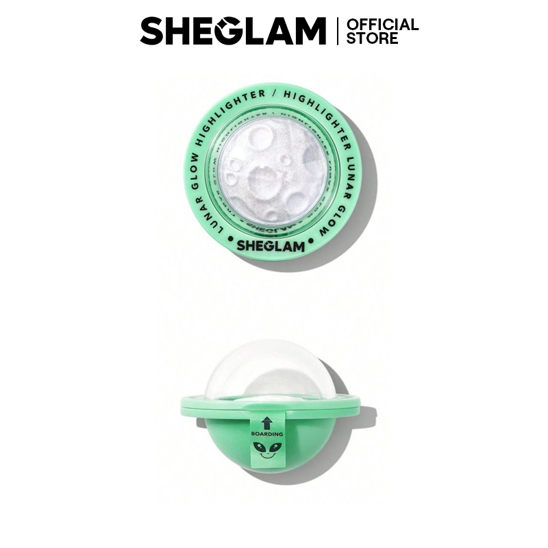 Sheglam Lunar Glow Highlighter Long Wear Brightening Non-Caking Waterproof Glow Highlighter แต่งหน้า