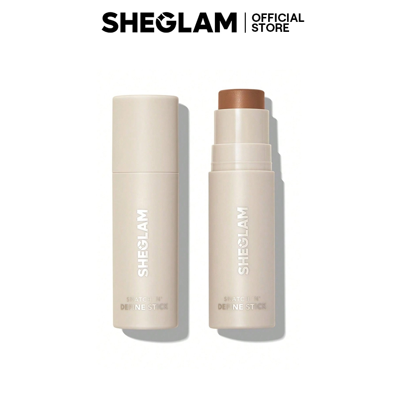 Sheglam Snatch n Define Contour Stick ติดทนนานเม็ดสีสูงเหงื่อ Proof Sculpting Bronzer น้ําหนักเบา Smooth Natural Contour Face แต่งหน้า