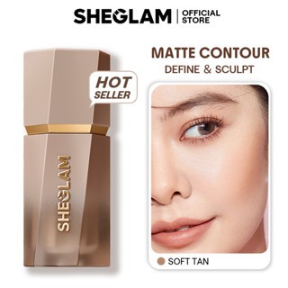 Sheglam Sun Sculpt Liquid Contour-เจลครีมMatte Contour Non-Greasy Long Lasting Highly Pigmented Natural Contouring Weightless Bronzer
