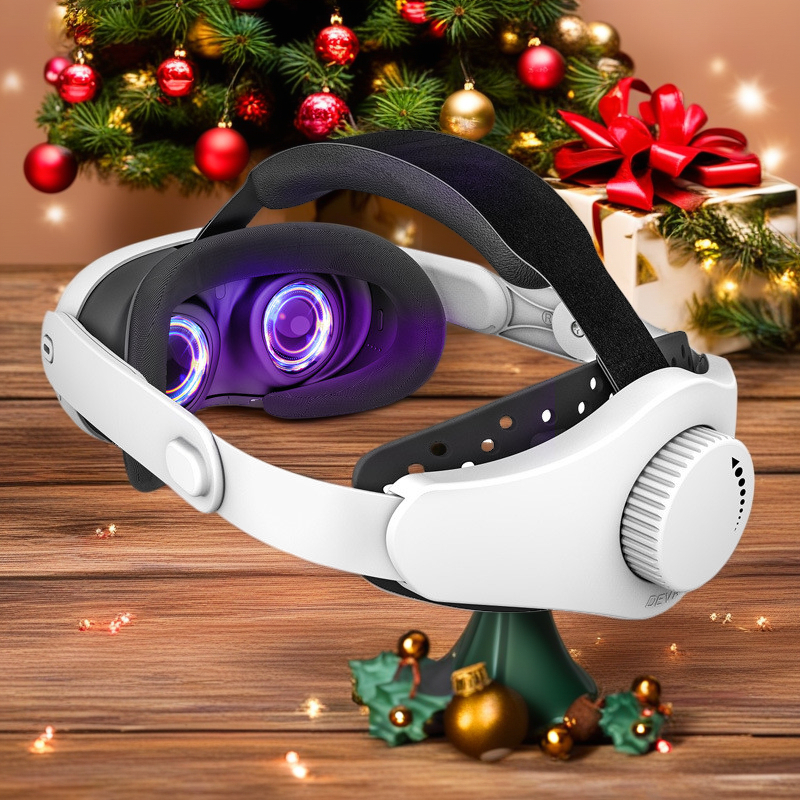 Just Accessoryfor Meta Quest 3 S Elite Headwear Quest 3 VR Eye เลนส์อุปกรณ์เสริม Headwear สะดวกสบาย
