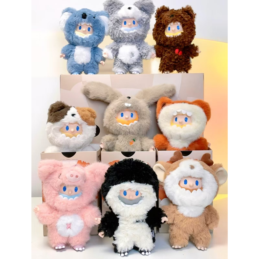 Finding UNICORN FARMER BOB Monster Guardian Series ของเล่นตุ๊กตาไวนิลของแท้อย่างเป็นทางการ