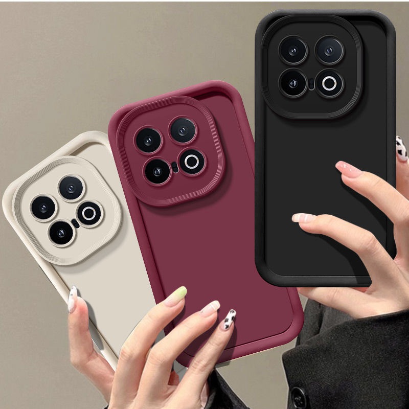 Iqoo 13 5G iqoo13 iqoo13 เคสสีสันสดใสซิลิโคนกันกระแทกสีทึบฝาหลังปลอก