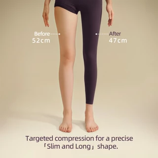 Moving Peach กางเกงรัดกล้ามเนื้อกางเกงออกกําลังกายโยคะ Shaping Training Sculpt เลกกิ้ง HLL