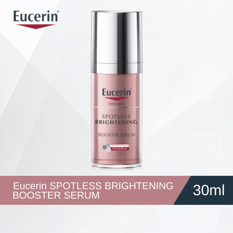 Eucerin SPOTLESS BRIGHTENING BOOSTER SERUM 30mlยูเซอริน สปอตเลส ไบรท์เทนนิ่ง บูสเตอร์ ซีรั่ม เซรั่มบำรุงผิวกระจ่างใส