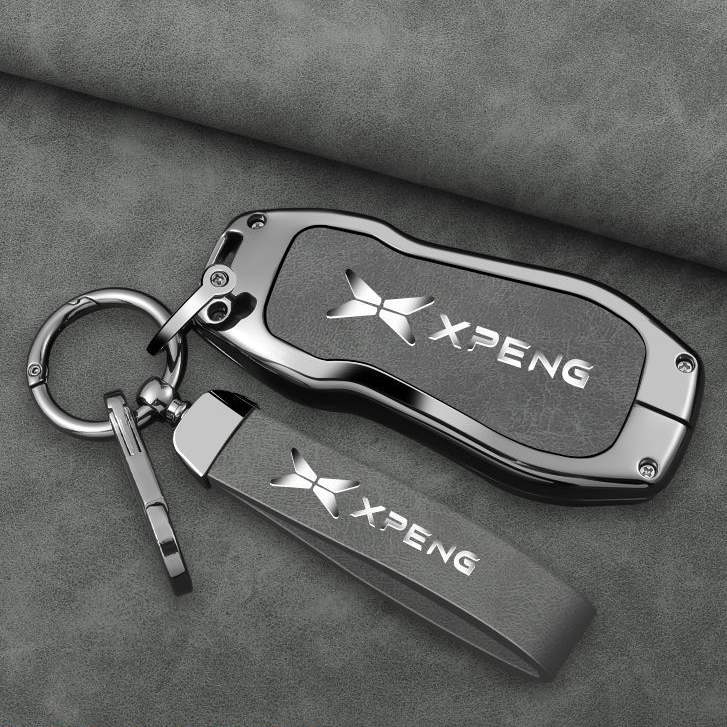 เคสกุญแจและพวงกุญแจสำหรับ XPENG G6 ป้องกันรอยกุญแจ