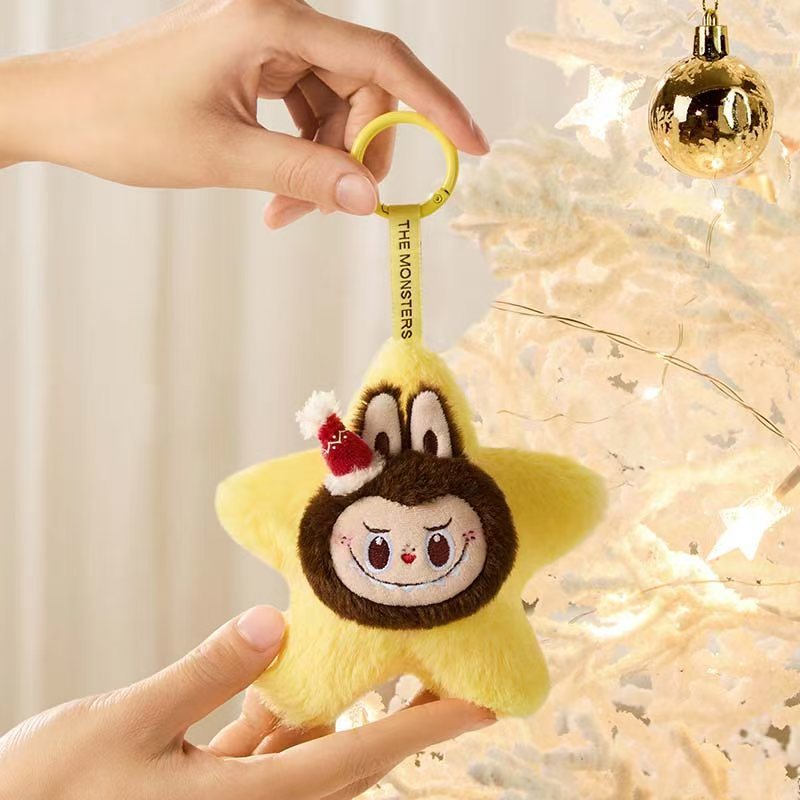 พร้อมส่ง ของแท้ Popmart THE MONSTERS LABUBU CLASSIC Series Sparkly Plush Pendant Blind Box