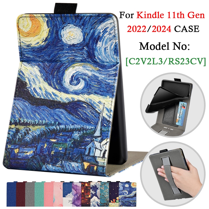 สําหรับ Kindle 11th Gen 2024 6.0 นิ้ว RS23CV E-Reader คุณภาพสูงพับ Kindle 2022 C2V2L3 กรณี