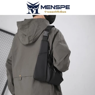 Menspe กระเป๋าคาดหน้าอก Ultra Thin Close Fitting Cross-body Bag CK Membrane Casual Bag กระเป๋าปืนสามเหลี่ยม
