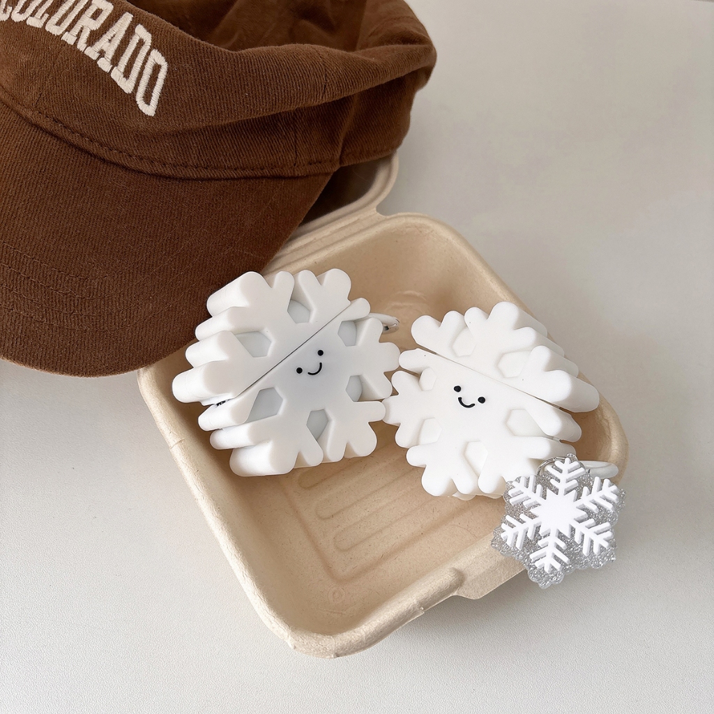 เคส Airpods Pro 3 Snow Snow Snow snowflake airpods 1 2 3 4/pro/pro 2 ฝาครอบ