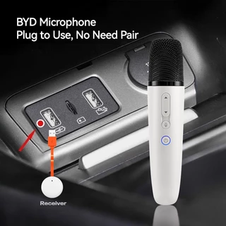 ไมโครโฟน BYD ไมโครโฟนในรถยนต์อย่างเป็นทางการ BYD คาราโอเกะ Carpool Karaoke สําหรับรถยนต์ BYD ทุกรุ่น