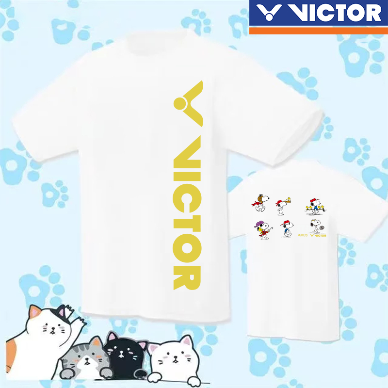 โยเน็กซ์ เสื้อแบดมินตัน 2024 ใหม่แบดมินตันเสื้อผ้าผู้หญิงแขนสั้นกีฬาการแข่งขันเสื้อผ้าแห้งเร็วระบายอากาศเด็กนักเรียนการฝึกอบรมเสื้อผ