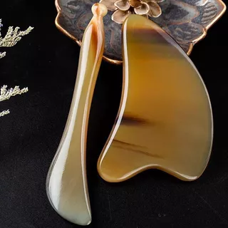 [COD] Ox Horn เครื่องมือกัวซาบนใบหน้า เครื่องนวดยกจมูกตา Meridian แผ่นขูดใบหน้า Acupoint Pressing Stick ใบหน้ารูปหัวใจพิเศษ Face Body Acupoint นวดเครื่องมือ