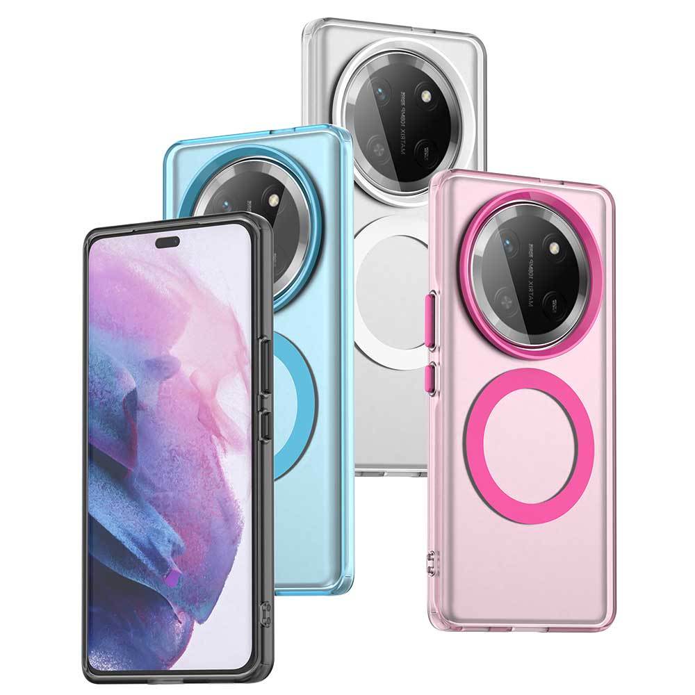 เคสโทรศัพท์แม่เหล็กแบบด้านสําหรับ Honor X9C X9D X8C X9B 400 Pro 400 Lite Magic 7 Pro 7 Lite 6 Lite X