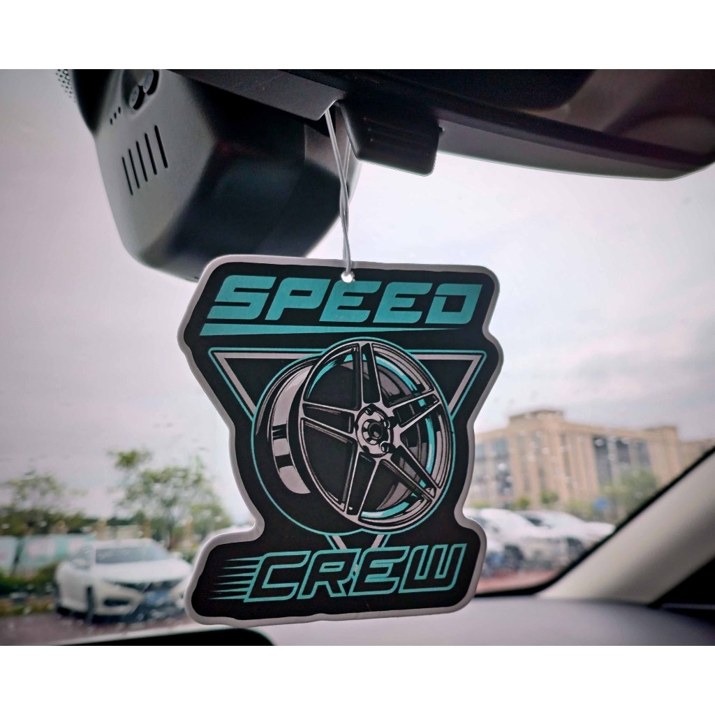 เจดีเอ็ม รถอากาศสดชื่นน้ําหอมดุมล้อตกแต่งกระจกมองหลังจี้แขวนกระดาษแข็ง ออร์นาเมน อุปกรณ์รถยนต์ - รูปที่ 7