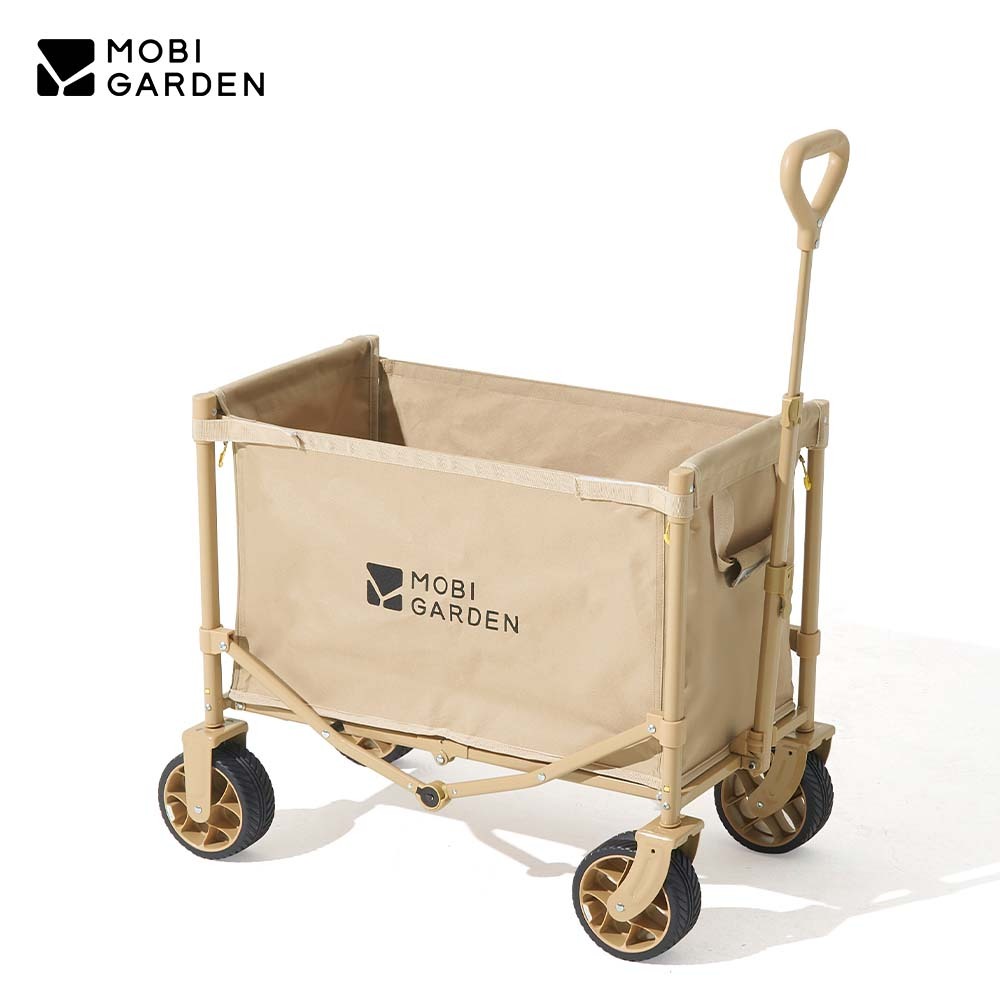 MOBI GARDEN Camping Car Outdoor Car Car ที่ถอดออกได้ล้อพับ Camping Car ความจุขนาดใหญ่ Picnic Trailer Travel