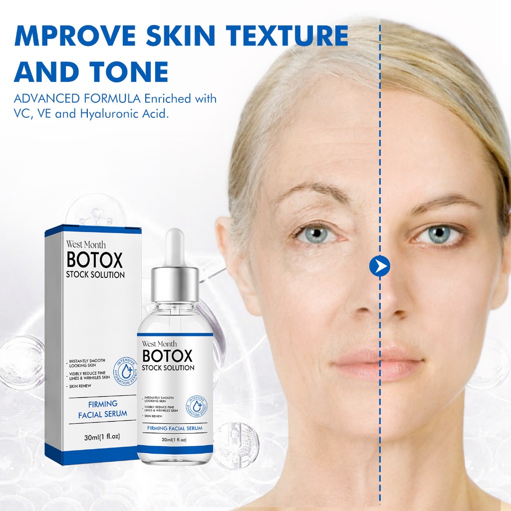 Botox Face Serum 1Fl Oz, Botox Stock Solution เซรั่มบํารุงผิวหน้า, Botox Face Serum สําหรับผู้หญิง, 