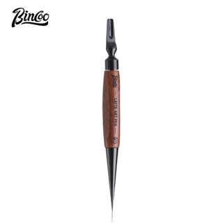 ปินคู กาแฟดึงดอกไม้เข็ม304สแตนเลสมืออาชีพลาเต้แกะสลักเข็มไม้…