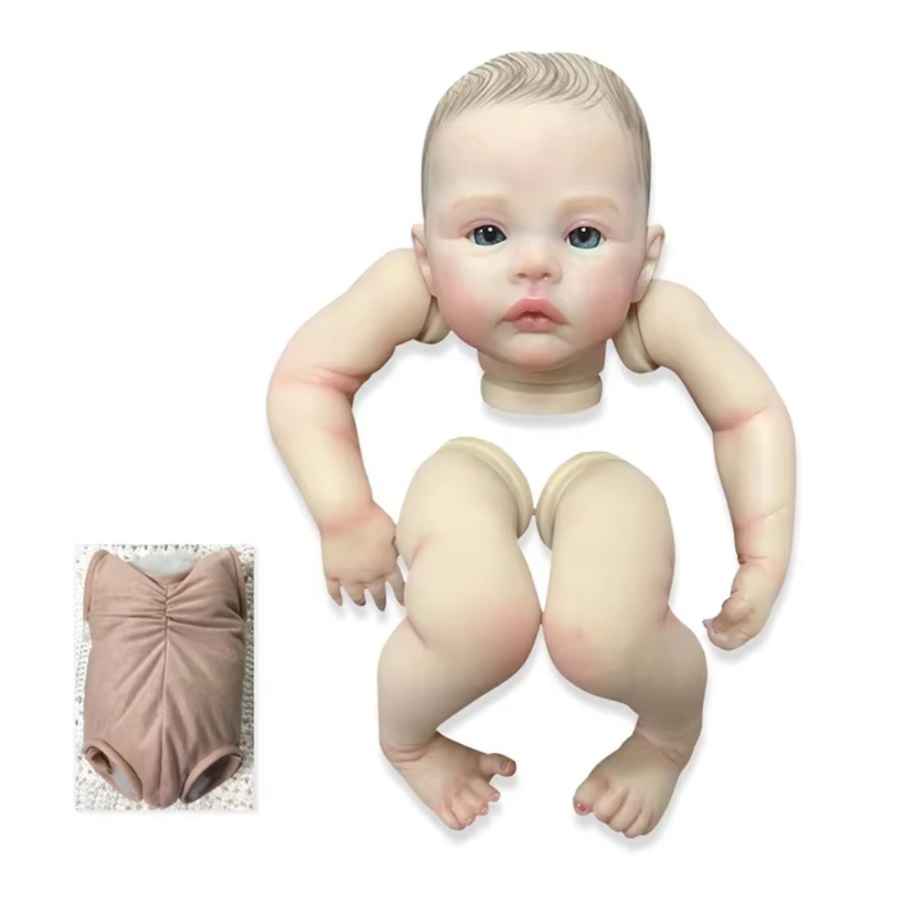 19 นิ้ว Reborn ตุ๊กตาชุดยอดนิยม Meadow นุ่มเหมือนจริงสีสด Reborn ตุ๊กตาอะไหล่ผ้าและตา Muñecas ชุด Bebe Reborn Juguetes