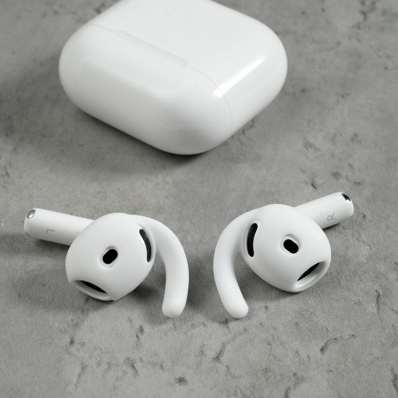 3 คู่, Anti-drop หูตะขอเคล็ดลับสําหรับ AirPods ใหม่ 4 และ AirPods Pro 2 Series, Anti Slip ซิลิโคนกีฬา EarTips ครอบคลุมอุปกรณ์เสริมใช้งานร่วมกับ AirPod Pro 3 หูฟัง