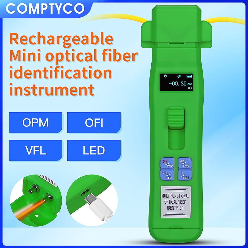 Compyco โหมดเดียว AUA-C607 มัลติโหมดสี่ในหนึ่งติดตั้งเครื่องตรวจจับการรับรู้ทิศทางใยแก้วนําแสง OPM -50~+26dBm