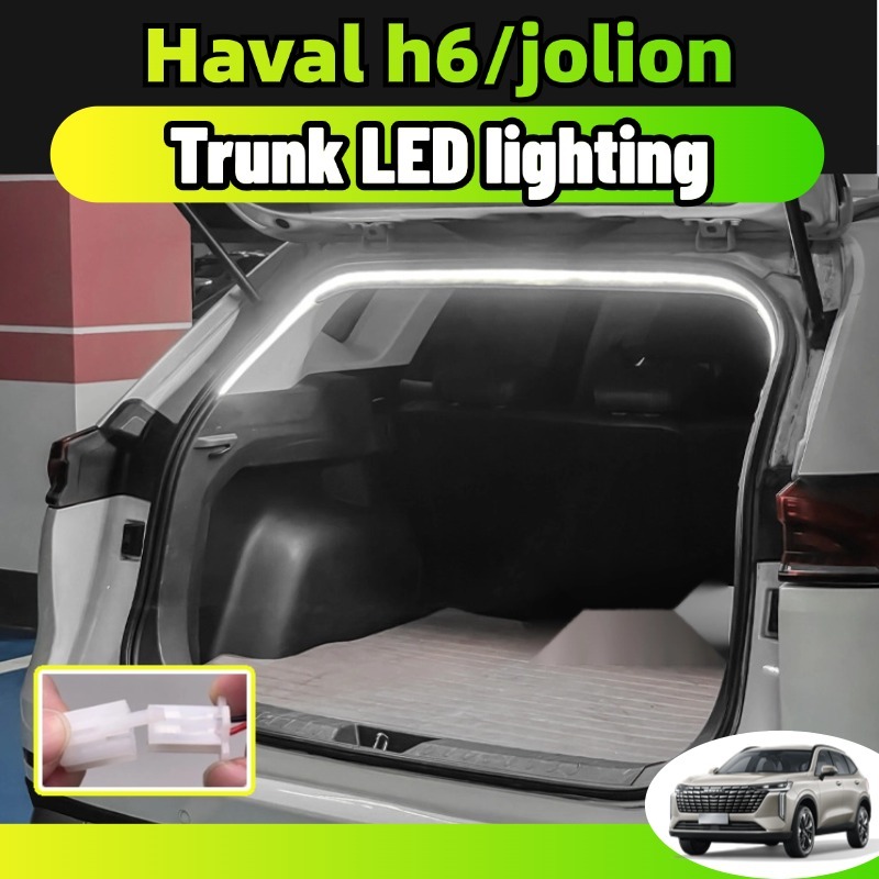 Gwm haval h6/jolion 2022-2025 แถบไฟ LED กันน้ํา ยืดหยุ่น ดัดแปลง สําหรับติดท้ายรถยนต์ ของแต่ง ชุดแต่