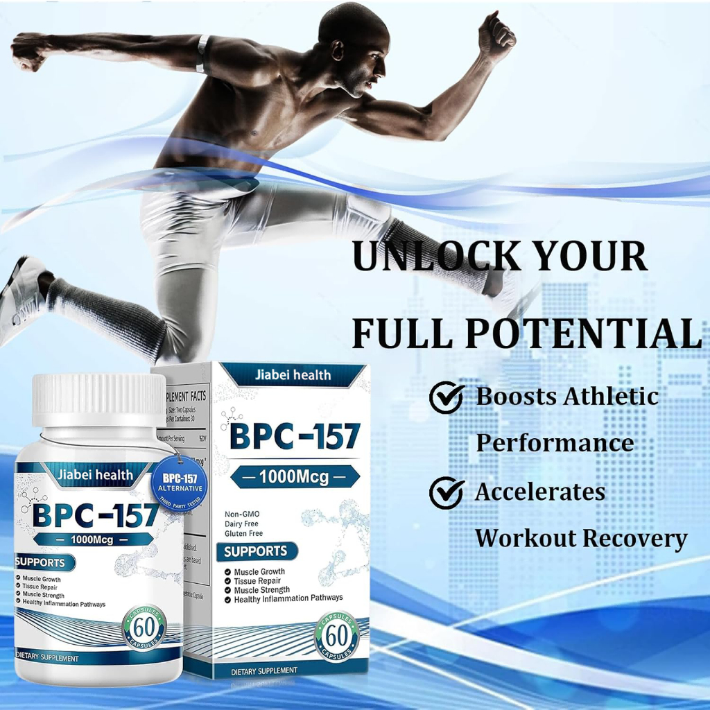 Bpc-157 Peptide Capsules, การเจริญเติบโตของกล้ามเนื้อที่ไม่ใช่จีเอ็มโอและการกู้คืนหลังการออกกําลังกา