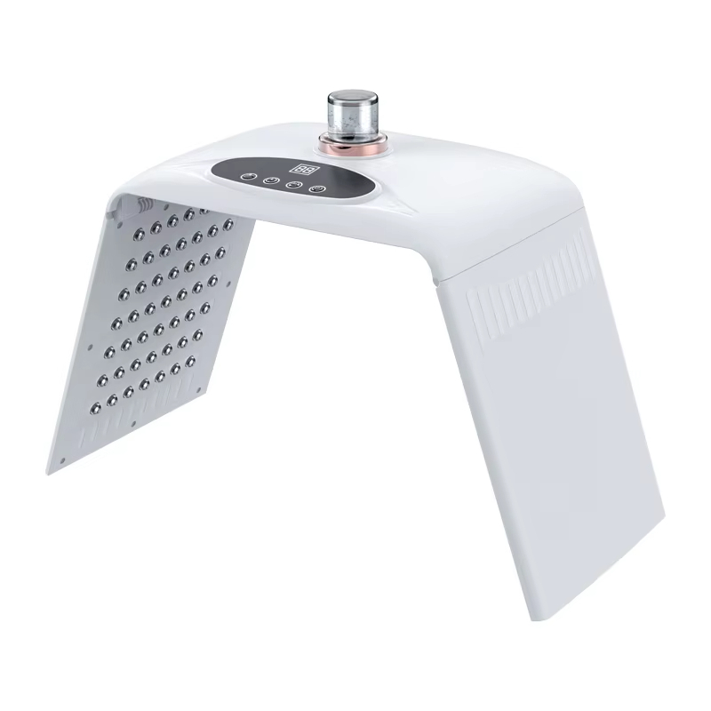 ใหม่หน้ากาก นํา แบบพับได้7สี PDT เย็นนาโนสเปรย์เสริมน้ําสเปกโตรมิเตอร์เครื่องมือความงามพอกหน้าเครื่องร้านใช้ในบ้าน - รูปที่ 4