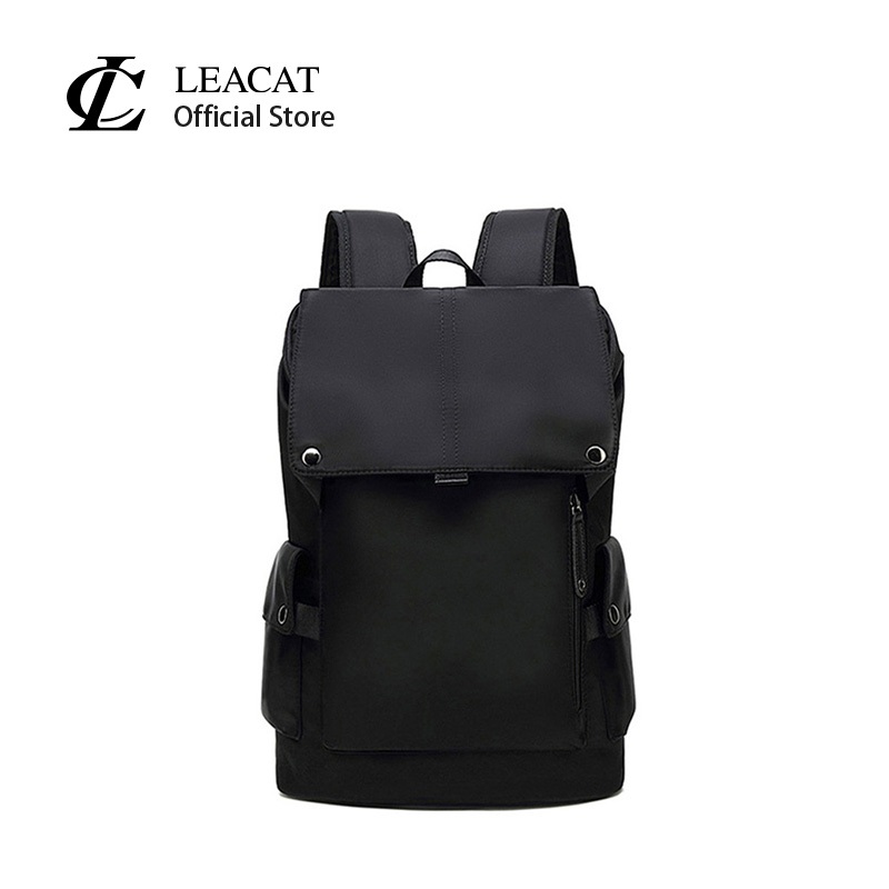 Leacat ใหม่ กระเป๋าเป้สะพายหลัง กระเป๋าใส่แล็ปท็อป กันน้ํา ความจุขนาดใหญ่ อเนกประสงค์ สําหรับผู้ชาย วัยรุ่น เดินทาง