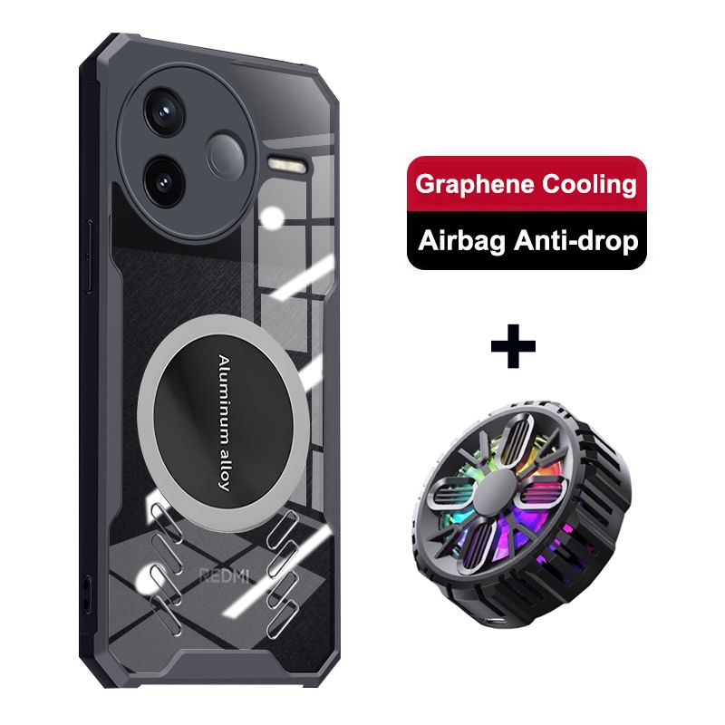 สําหรับRedmi K80 Pro 5G Graphene Vent HoleสําหรับXiaomi Redmi K80 การกระจายความร้อนBreathable + หม้อ