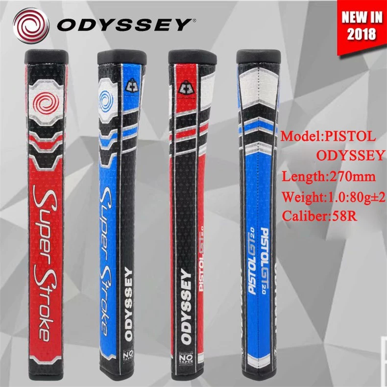 ODYSSEY ด้ามจับพัตเตอร์กอล์ฟ Pistol แบบ ergonomic ลดการสั่นสะเทือน โมเดล 1.0/2.0