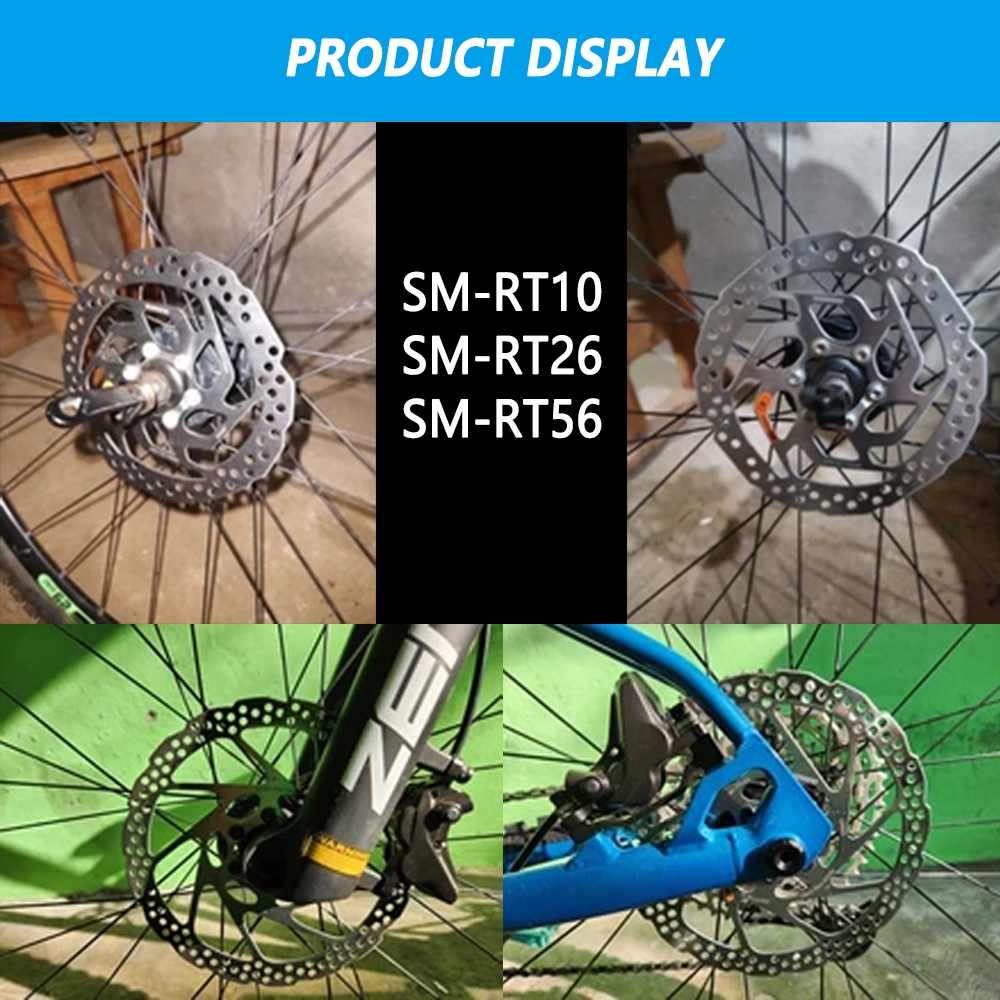 Shimano Deore โรเตอร์ SM RT56 RT26 160/180 มม.6 Bolt เบรคแผ่นดิสก์ ALTUS RT10 Center ล็อคโรเตอร์ MTB จักรยาน Hyraulic เบรคโรเตอร์สําหรับ XT ราคา ถูกที่สุด ดีลบีเคเค แกลเลอรีภาพที่ 7