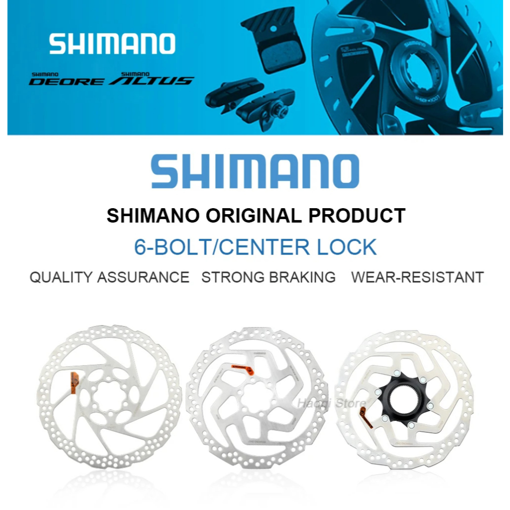 Shimano Deore โรเตอร์ SM RT56 RT26 160/180 มม.6 Bolt เบรคแผ่นดิสก์ ALTUS RT10 Center ล็อคโรเตอร์ MTB จักรยาน Hyraulic เบรคโรเตอร์สําหรับ XT ราคา ถูกที่สุด ดีลบีเคเค แกลเลอรีภาพที่ 6
