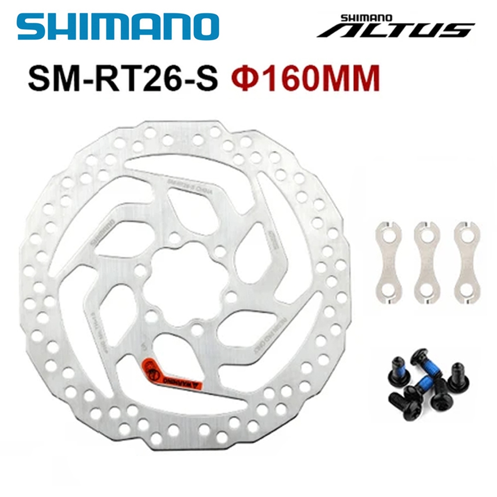Shimano Deore โรเตอร์ SM RT56 RT26 160/180 มม.6 Bolt เบรคแผ่นดิสก์ ALTUS RT10 Center ล็อคโรเตอร์ MTB จักรยาน Hyraulic เบรคโรเตอร์สําหรับ XT ราคา ถูกที่สุด ดีลบีเคเค แกลเลอรีภาพที่ 3