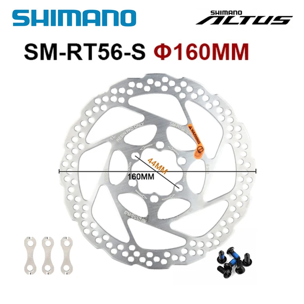 Shimano Deore โรเตอร์ SM RT56 RT26 160/180 มม.6 Bolt เบรคแผ่นดิสก์ ALTUS RT10 Center ล็อคโรเตอร์ MTB จักรยาน Hyraulic เบรคโรเตอร์สําหรับ XT ราคา ถูกที่สุด ดีลบีเคเค แกลเลอรีภาพที่ 4