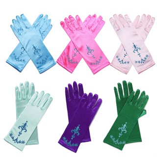 ถุงมือเด็ก | ถุงมือเอลซ่า แช่แข็ง | ถุงมือพิมพ์ลายเจ้าหญิงตก…