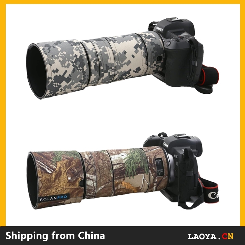 Rolanpro Canon RF 100-400mm F5.6-8 IS USM Waterproof Lens Cover Coat Lens Protective Sleeve Case Clo