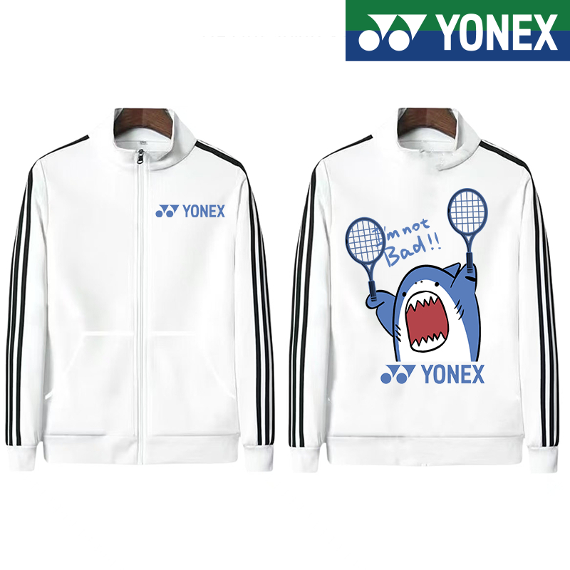 เสื้อ โยเน็กซ์ 2024 ใหม่แบดมินตันเครื่องแบบสําหรับผู้ชายและผู้หญิงในฤดูใบไม้ร่วงและฤดูหนาวแขนยาวระบายอากาศแห้งเร็วนักเรียนและเด็กเสื้อกีฬ