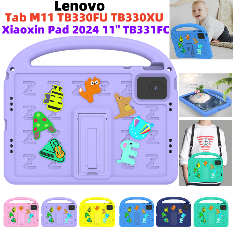 สําหรับ Lenovo Tab M11 TB330FU TB330XU EVA กันกระแทกเด็กสําหรับ Xiaoxin Pad 2024 11 "TB331FC โฟมมือถ