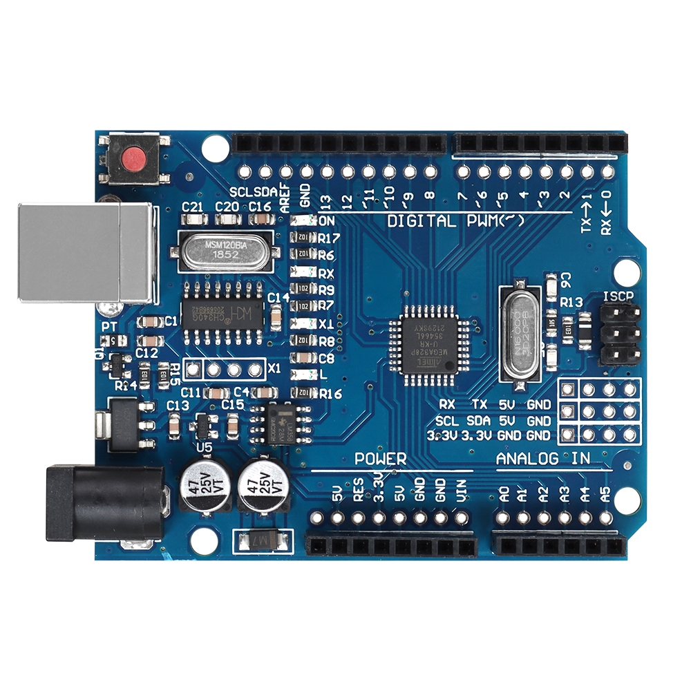 Uno R3 LGT8F328P CH340G สําหรับ Arduino UNO R3 บอร์ดพัฒนา