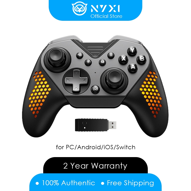Nyxi Flexi Modular คอนโทรลเลอร์เกมไร้สาย Dual Hall Gamepad สําหรับ PC Android iOS Switch Black Myth Wukong Controller