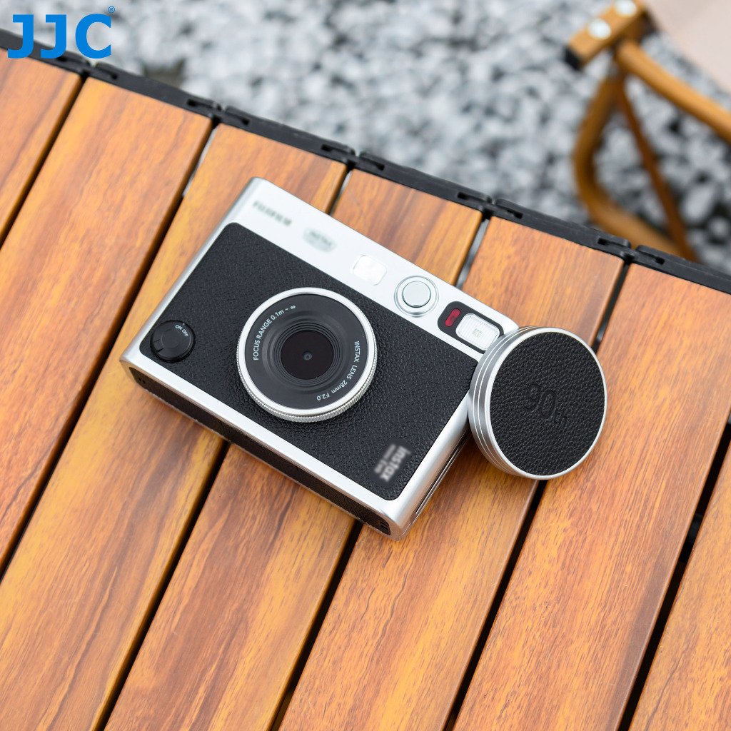 JJC Lens Cap ฝาครอบเลนส์สําหรับ Fuji Fujifilm Instax Mini EVO กล้องฟิล์มทันที
