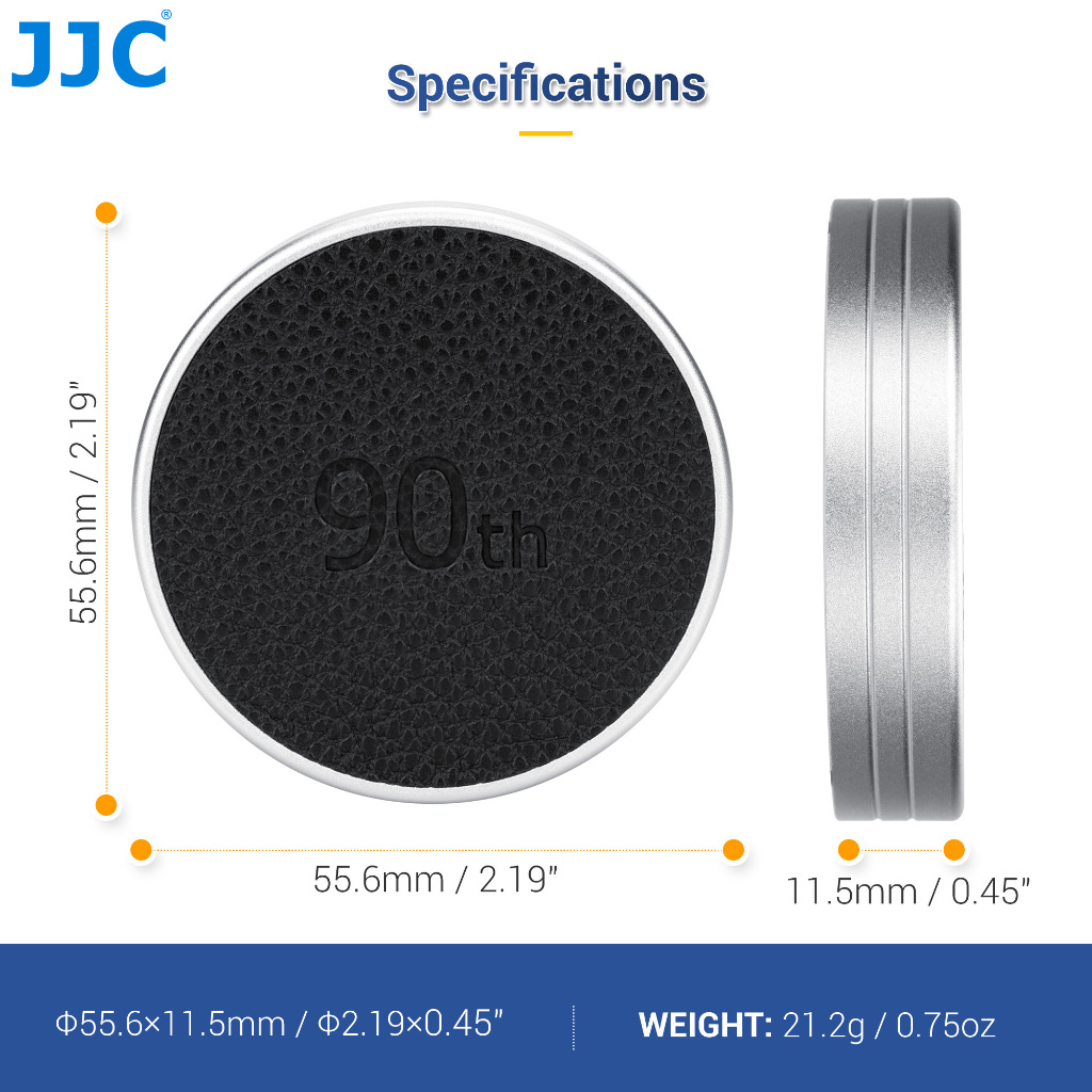 JJC Lens Cap ฝาครอบเลนส์สําหรับ Fuji Fujifilm Instax Mini EVO กล้องฟิล์มทันที