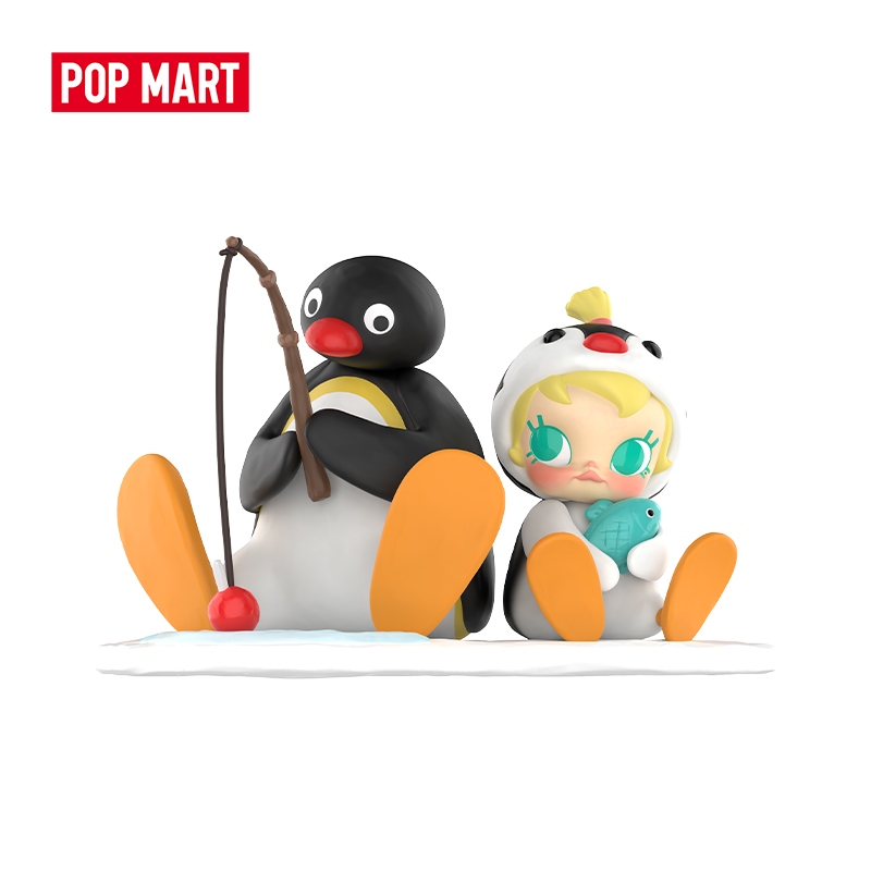 POP MART Baby Molly x PINGU Fishing Time Figure