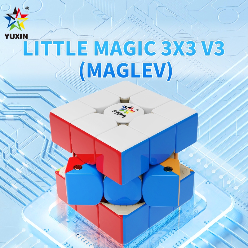 Yuxin Little Magic V3M Maglev 3x3 Cube Professional 3x3x3 ความเร็ว Cube ปริศนาของเล่น