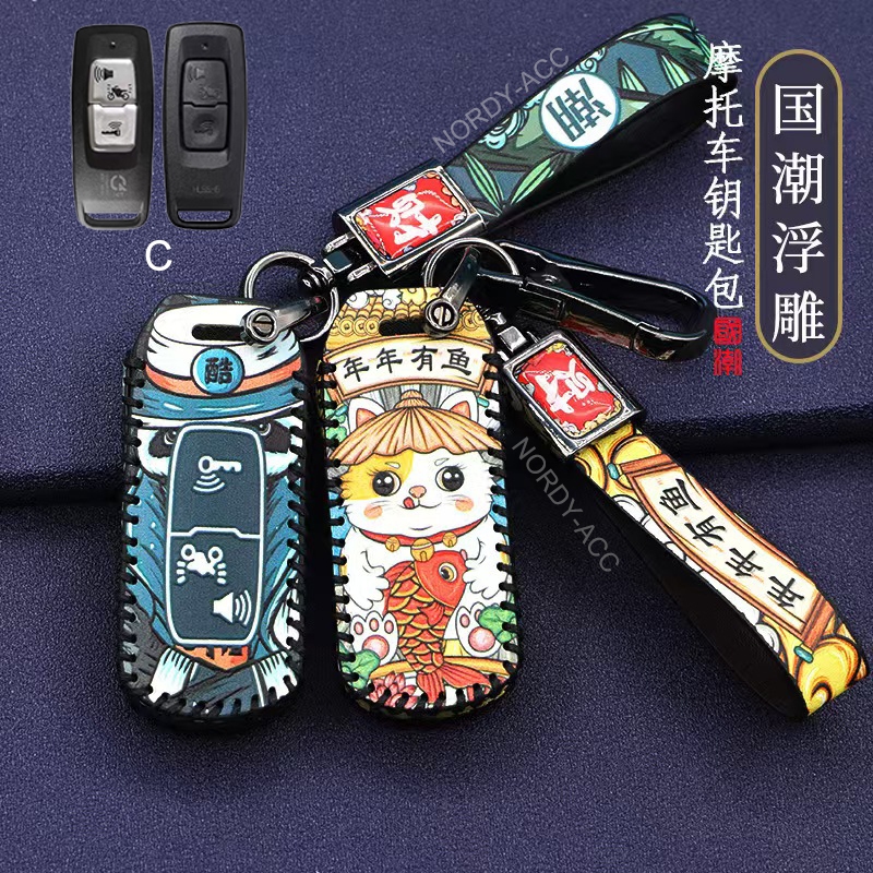 เคสกุญแจรีโมทรถยนต์ แบบหนัง สําหรับ PCX160 ADV 160 PCX 160 click 160