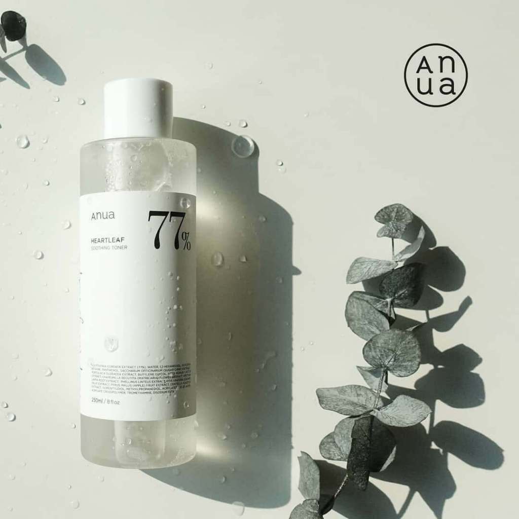 【ของแท้ 100%】ANUA HEARTLEAF 77% SOOTHING TONER 250 ml โทนเนอร์พี่จุน ลดสิวผด ผิวแสบแดง ปรับสมดุลผิว