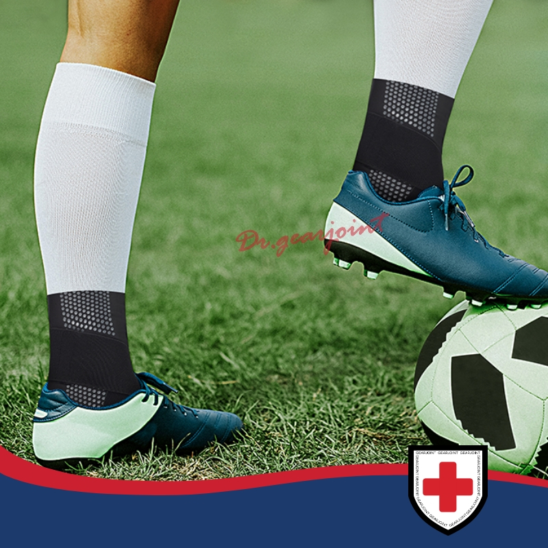 ปลอกเท้ารั้งข้อเท้าบางเฉียบพร้อมซิลิโคนบีบอัดห่อสําหรับเท้าแพลง, กีฬา, ฟิตเนส - รูปที่ 7